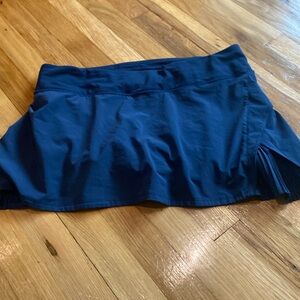 Lululemon navy tennis skirt -12